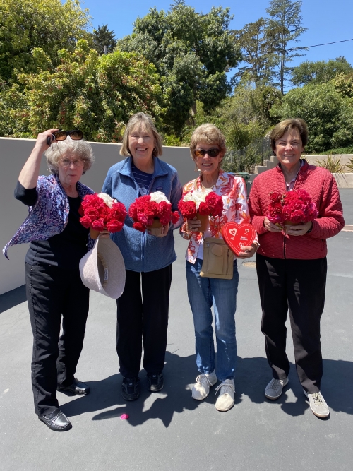 Four of 6 members in the group.