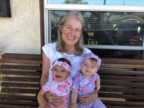 Beautiful babies and long time friend