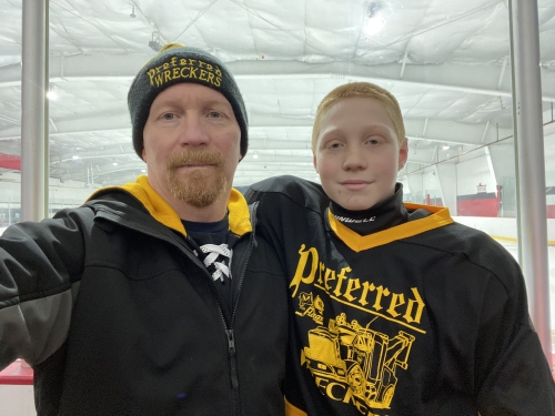 My son and I