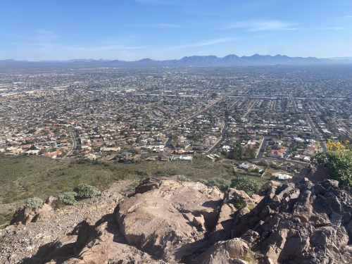 Top of my hike