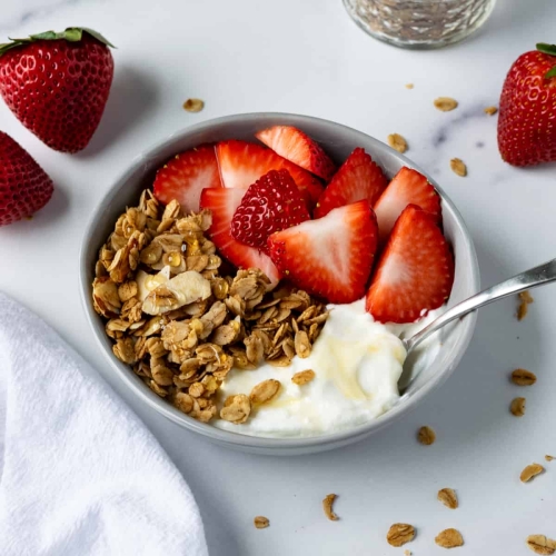 Cereal and Yogurt