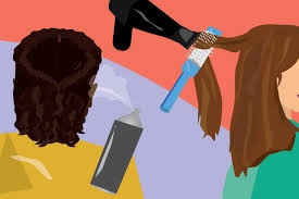 doing hair
