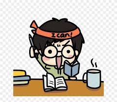 studying