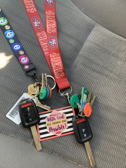 Found my car keys